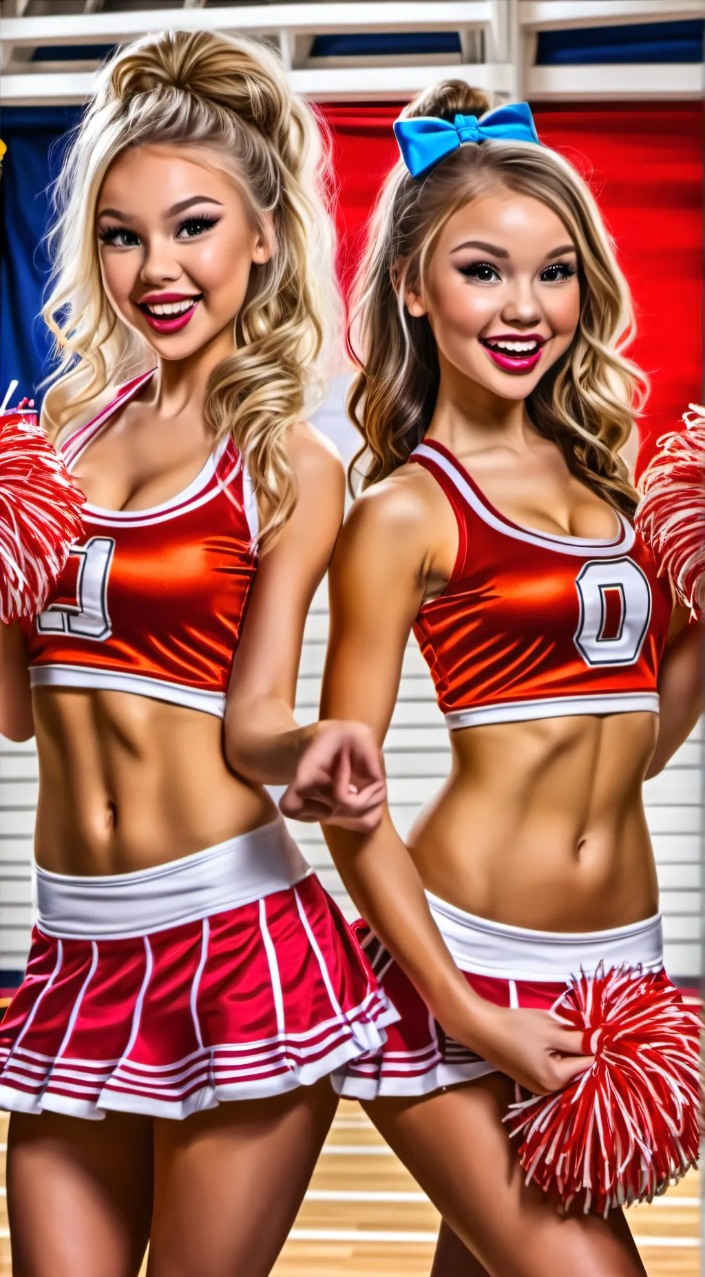 ai character: Jessie and Makayla background