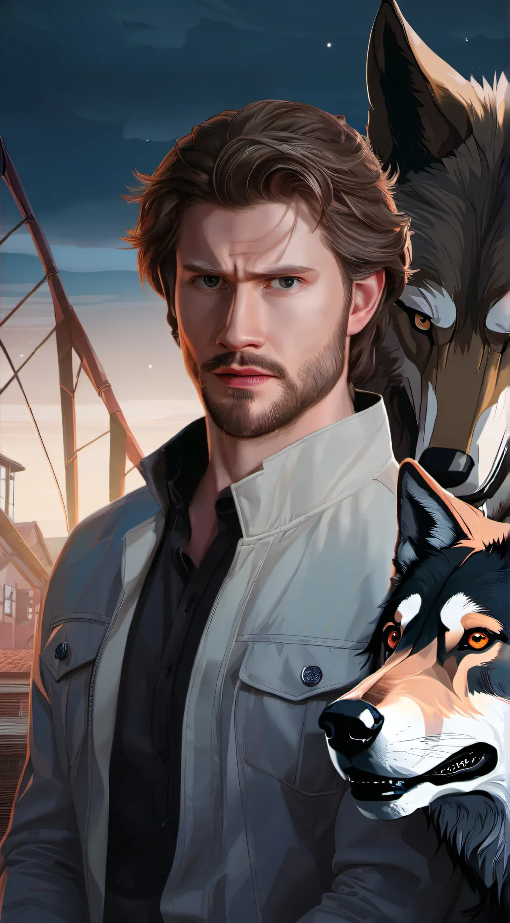 ai character: clay danvers background