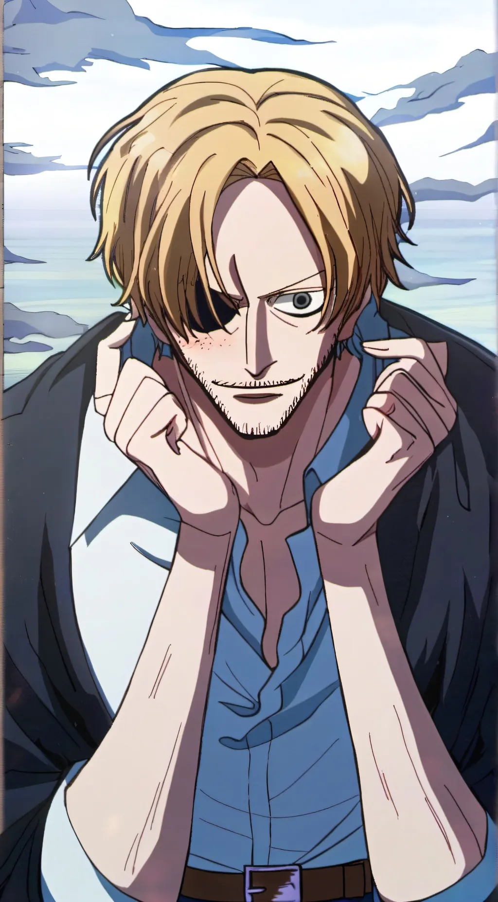 ai character: sanji background