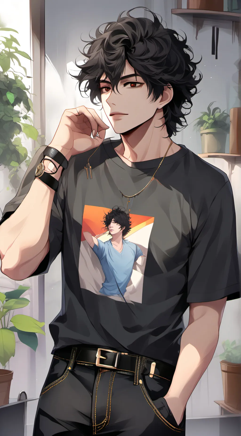 ai character: Alex background