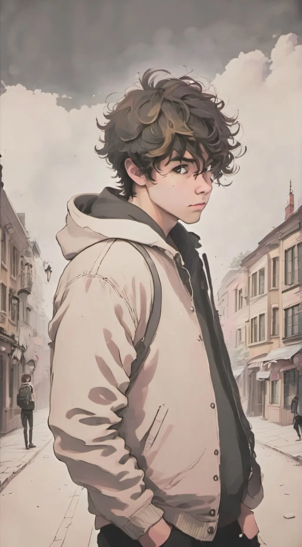 ai character: Damian  background