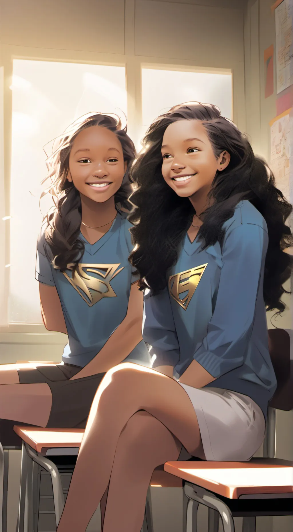 ai character: kyanie  background