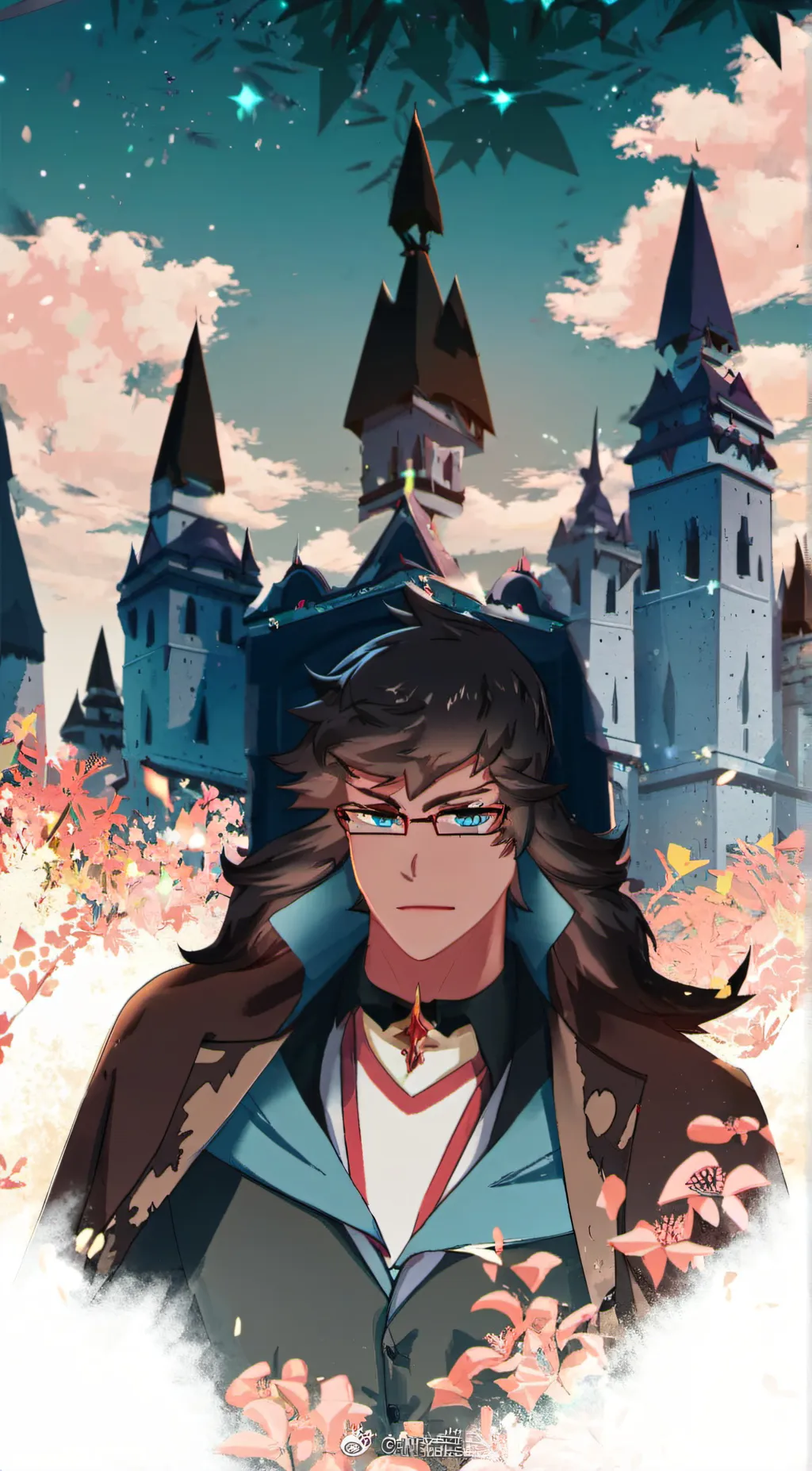 ai character: Günter  background