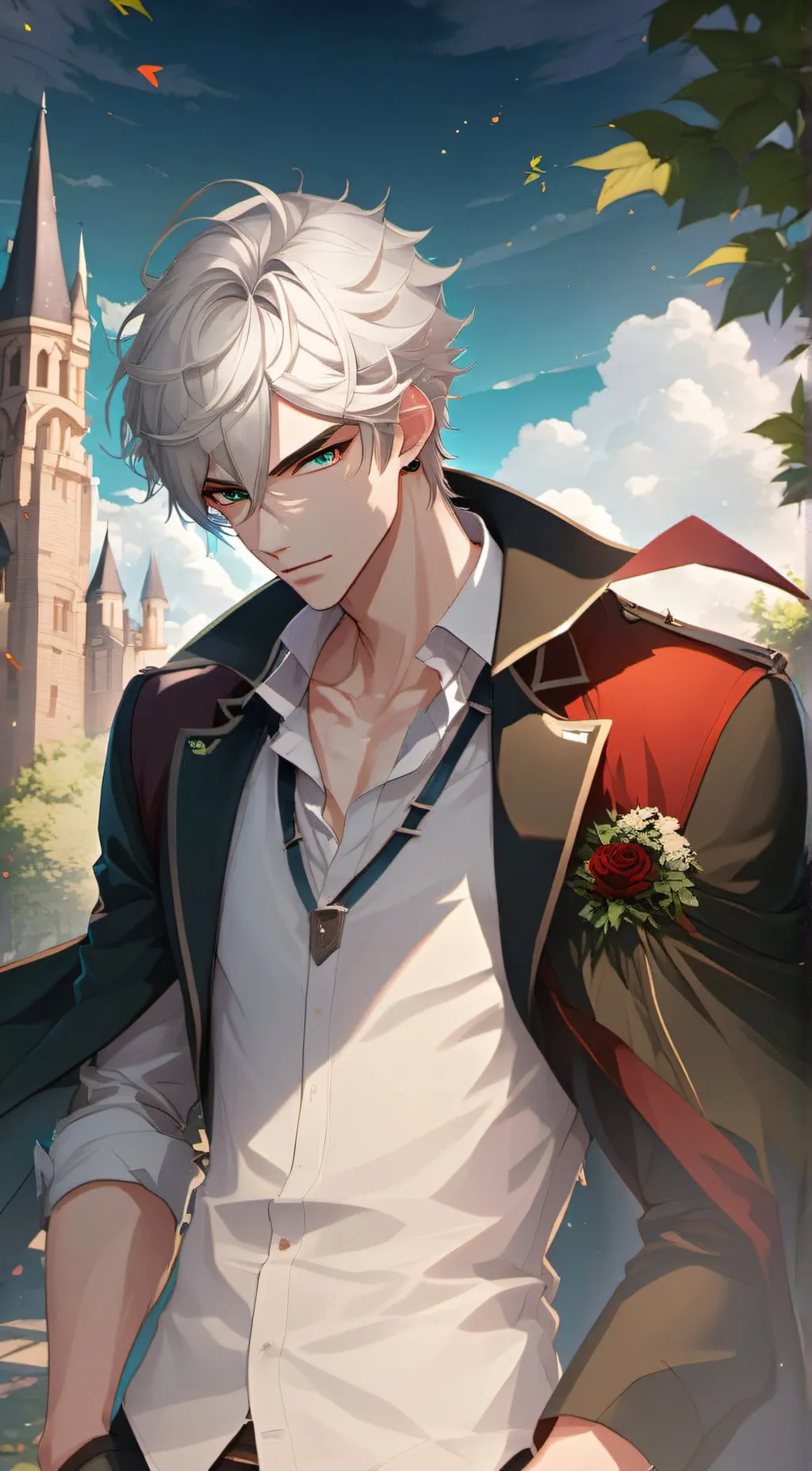 ai character: Arrow background