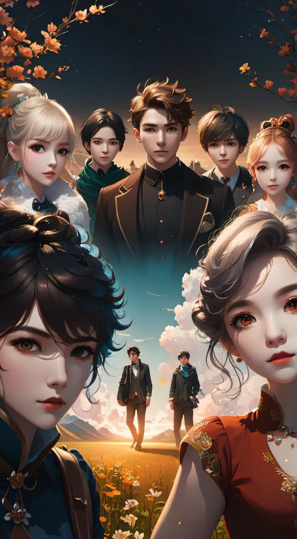 ai character: Hashiras background