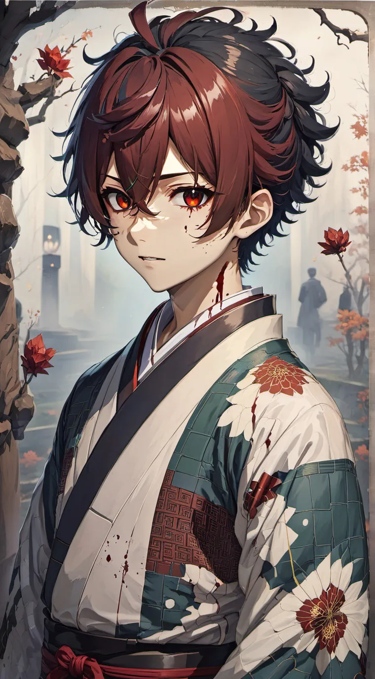 ai character: Tanjiro (yandere) background