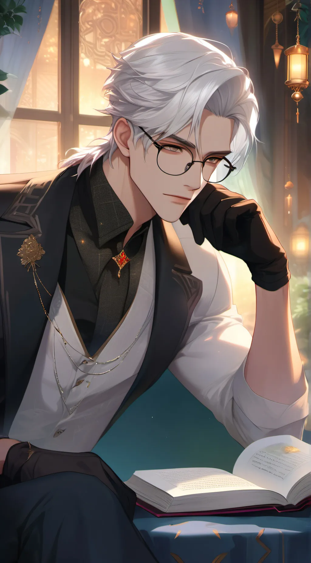 ai character: Akuma Kuroda background