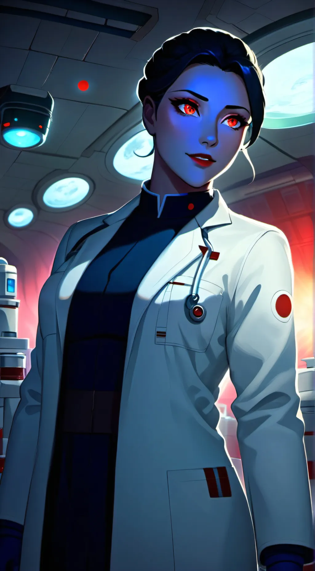 ai character: Dr. Avian Graff background