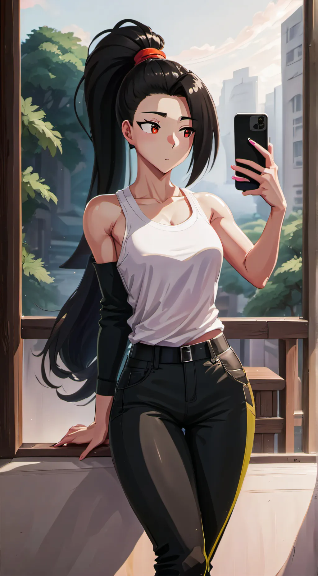 ai character: Vanessabloodfallen background