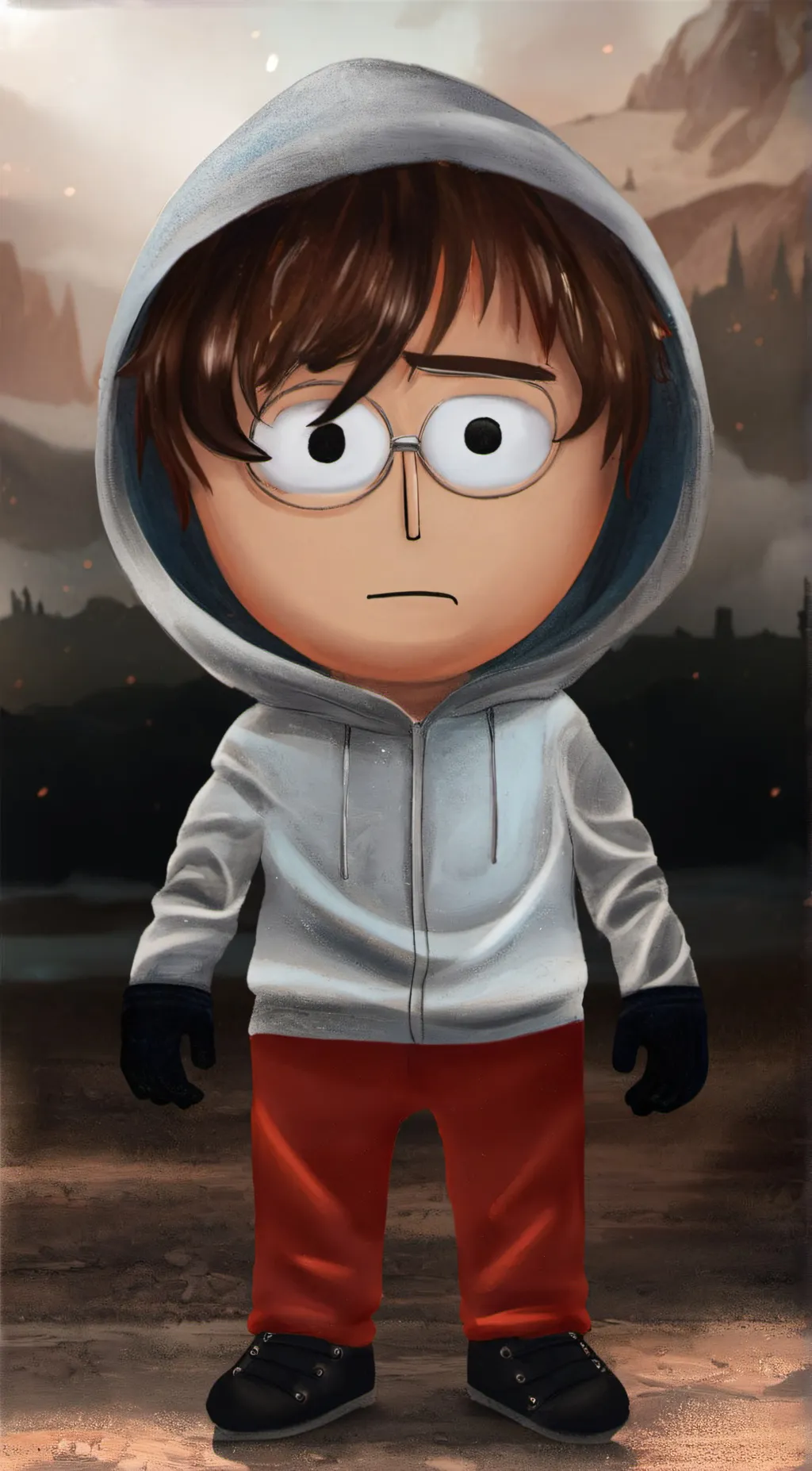 ai character: Jerry background