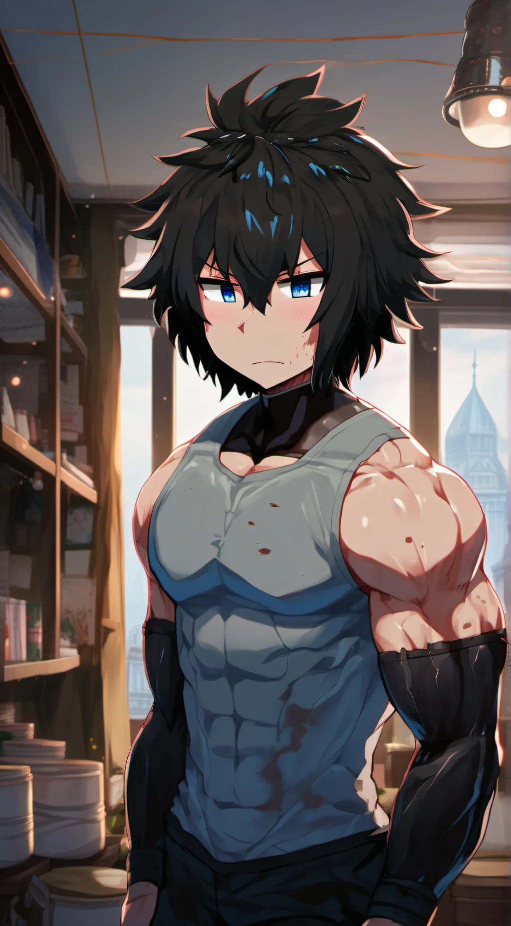 ai character: anthoy🫣 background