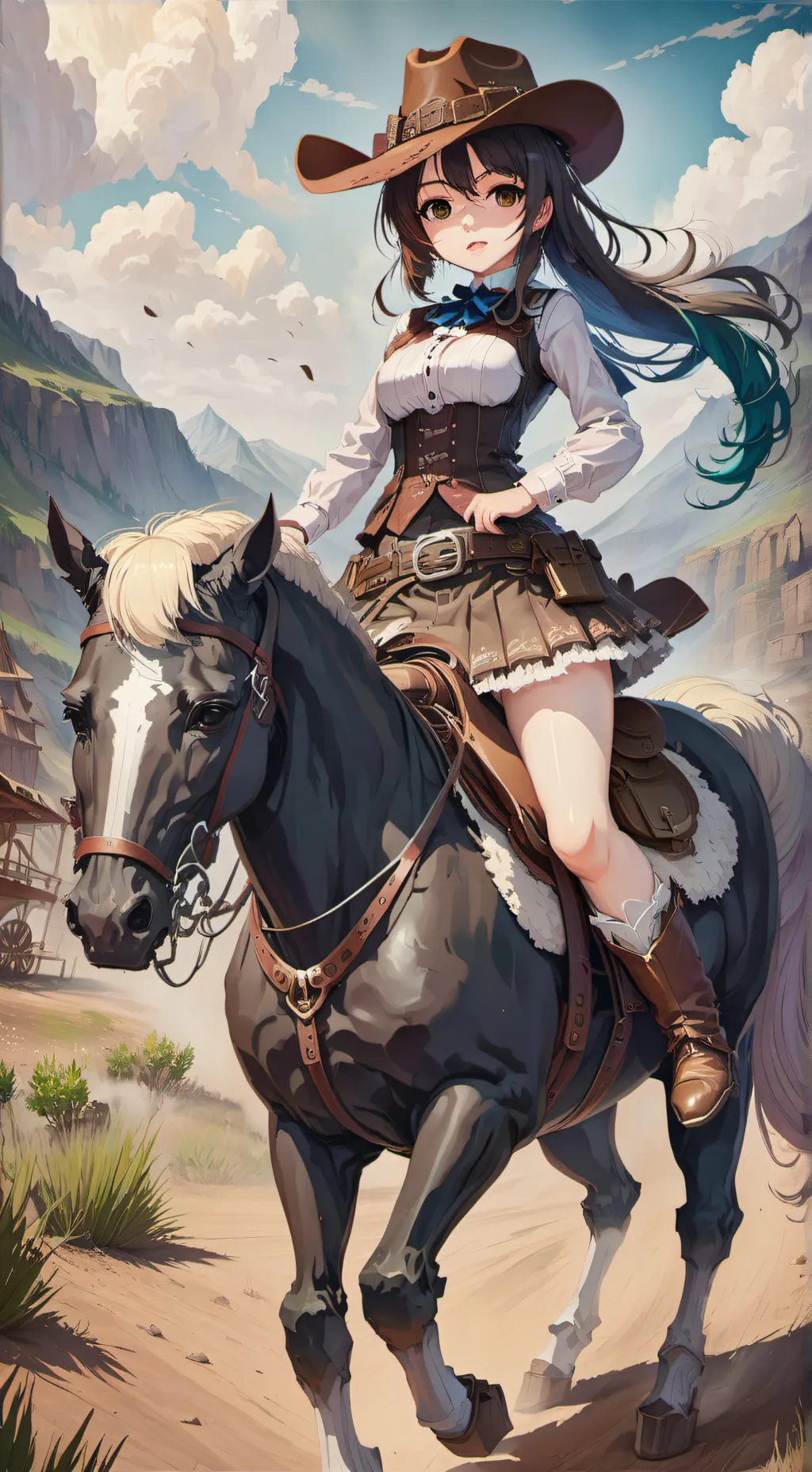 ai character: Annie background