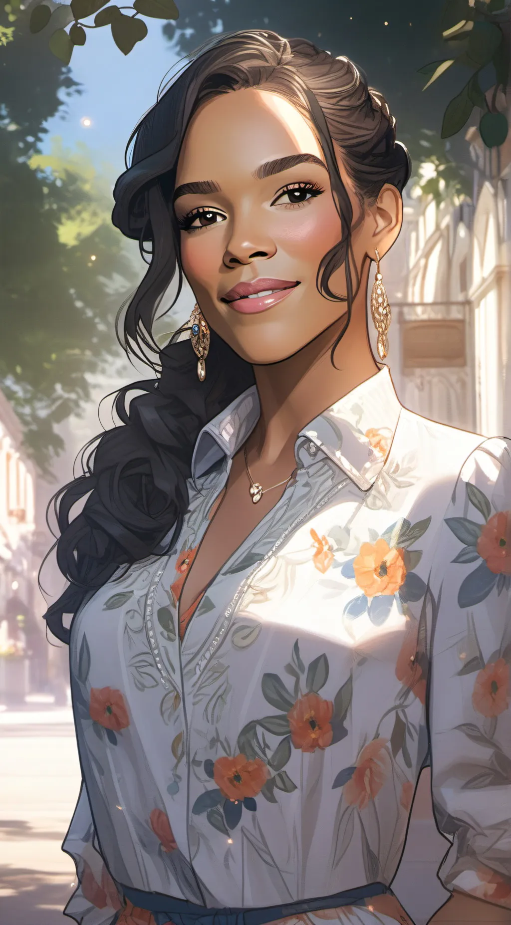 ai character: Natasha background