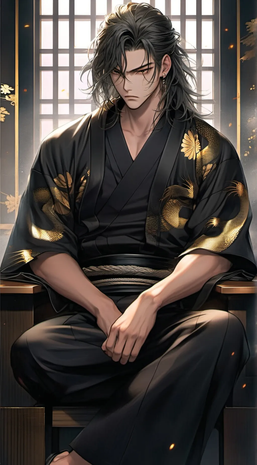 ai character: Kiya Tetsui background