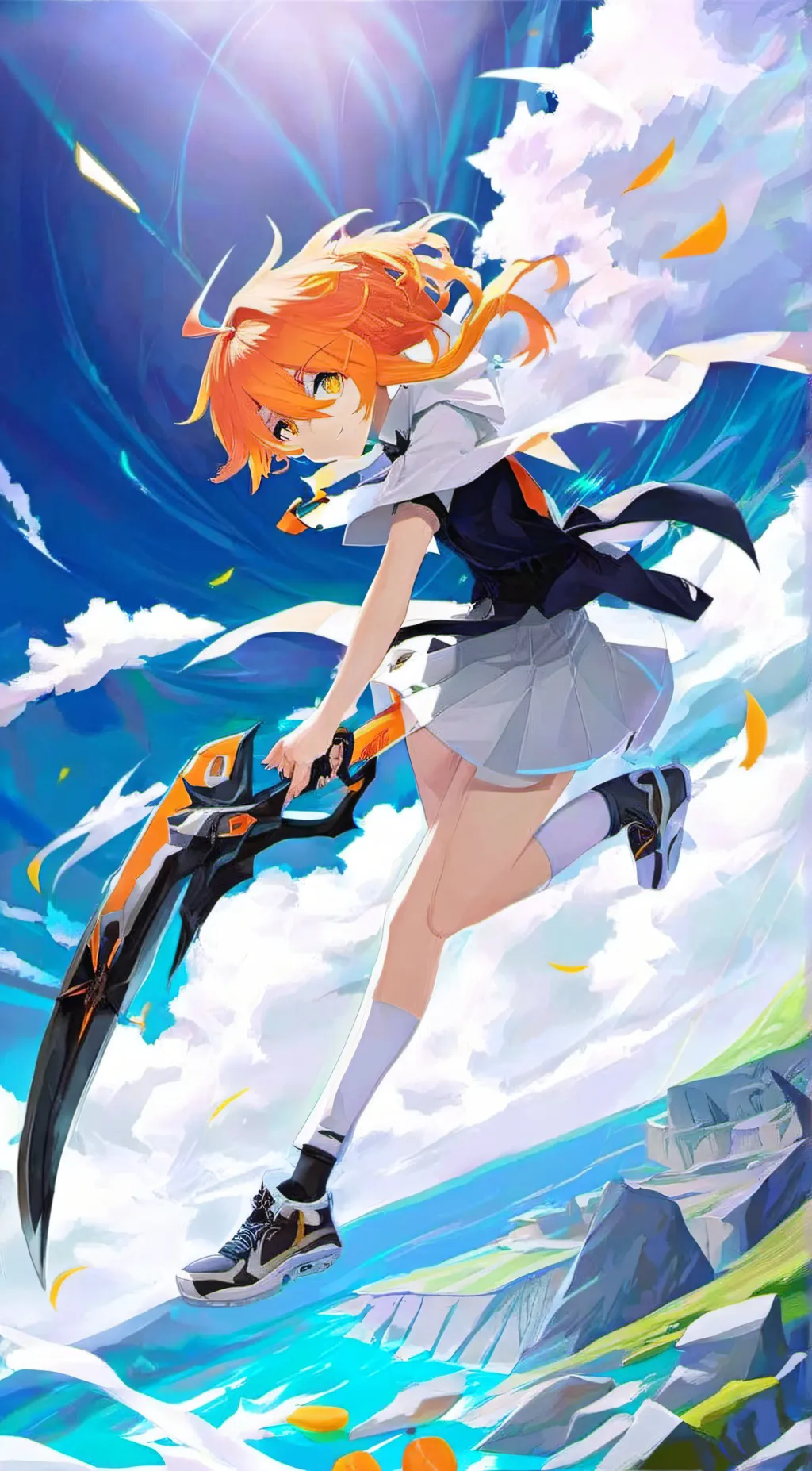 ai character: Fanny Amou Kibou background