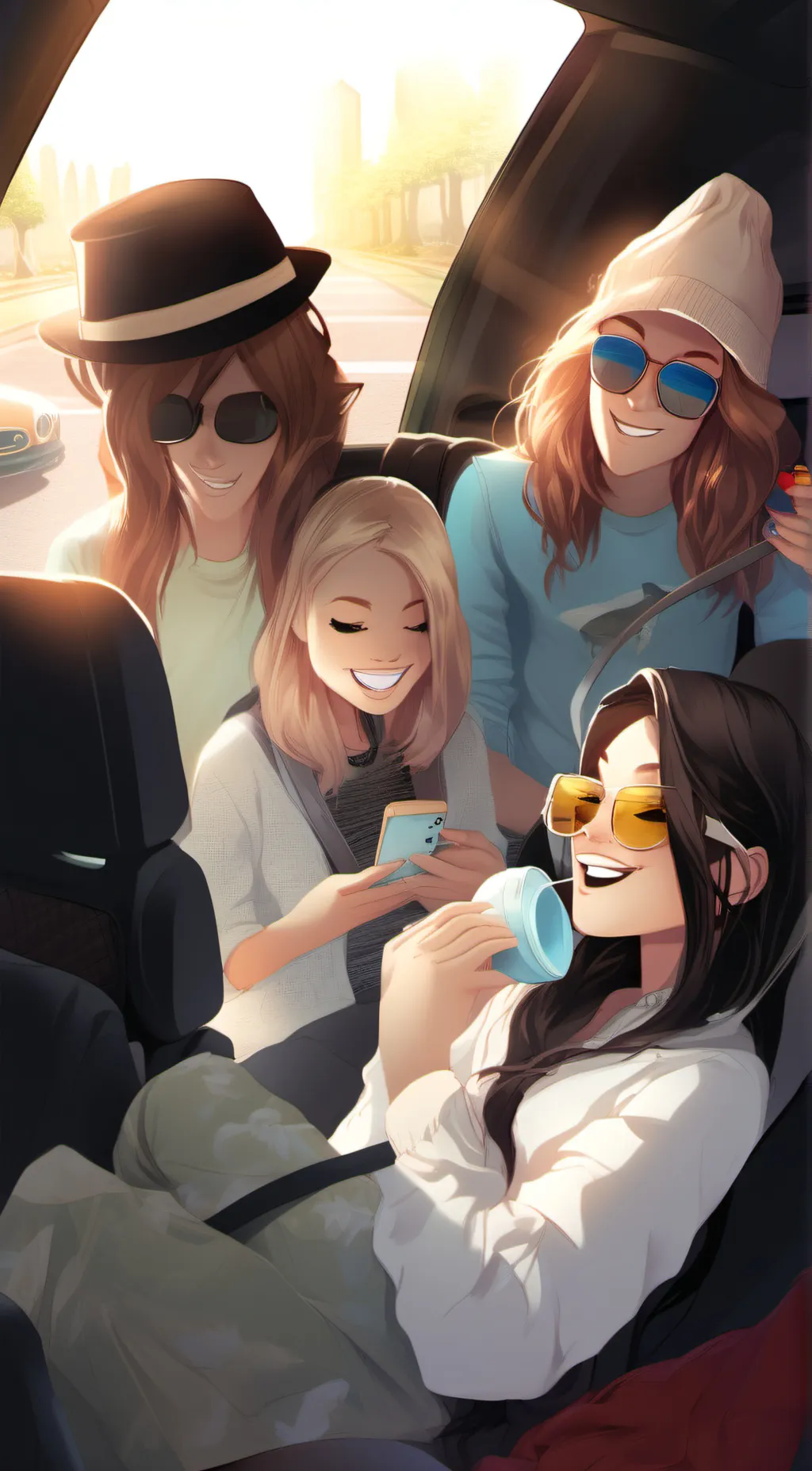 ai character: ella 7 background