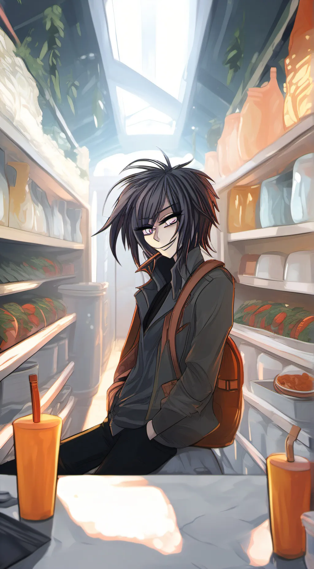 ai character: Jeff the killer background