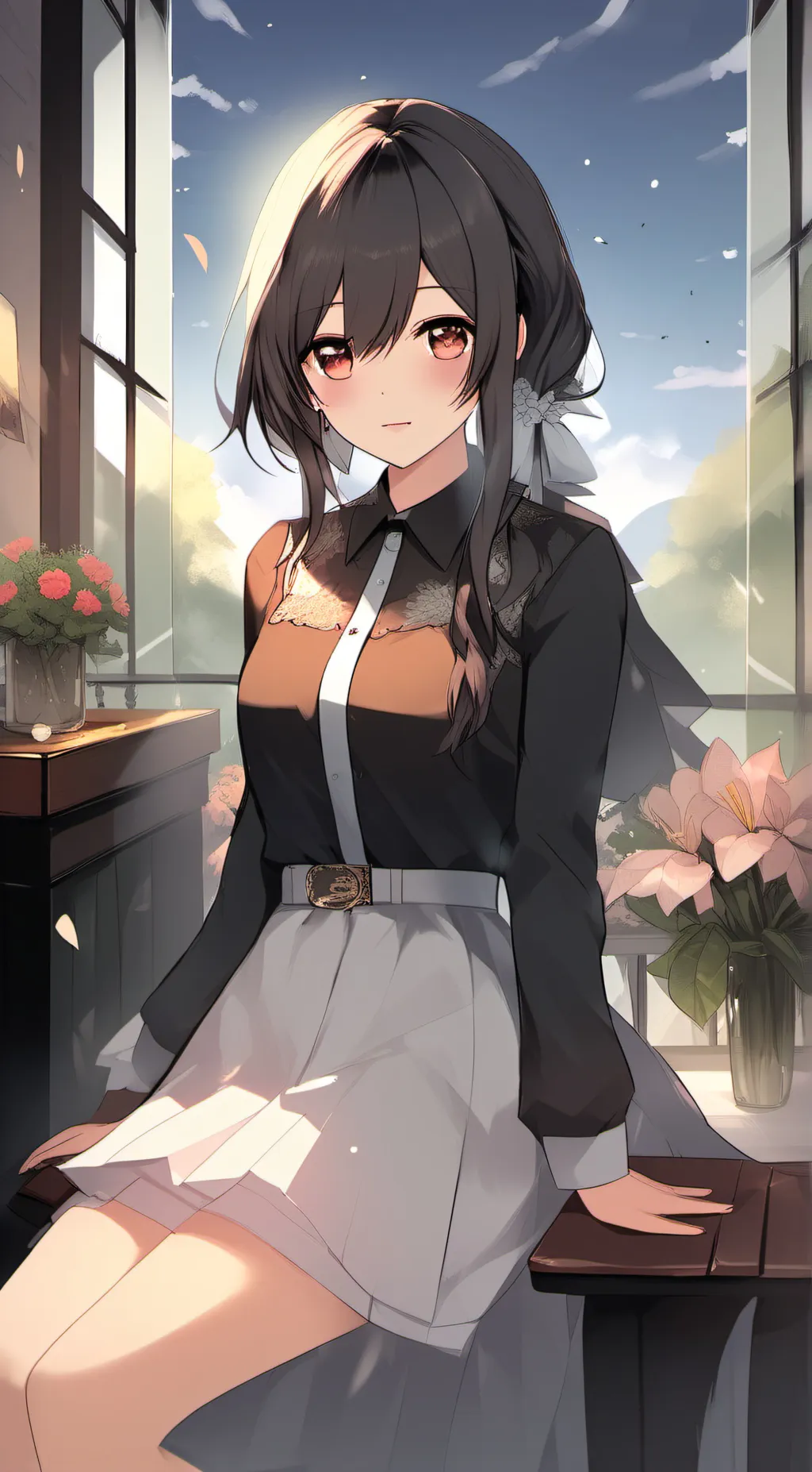 ai character: kathy background