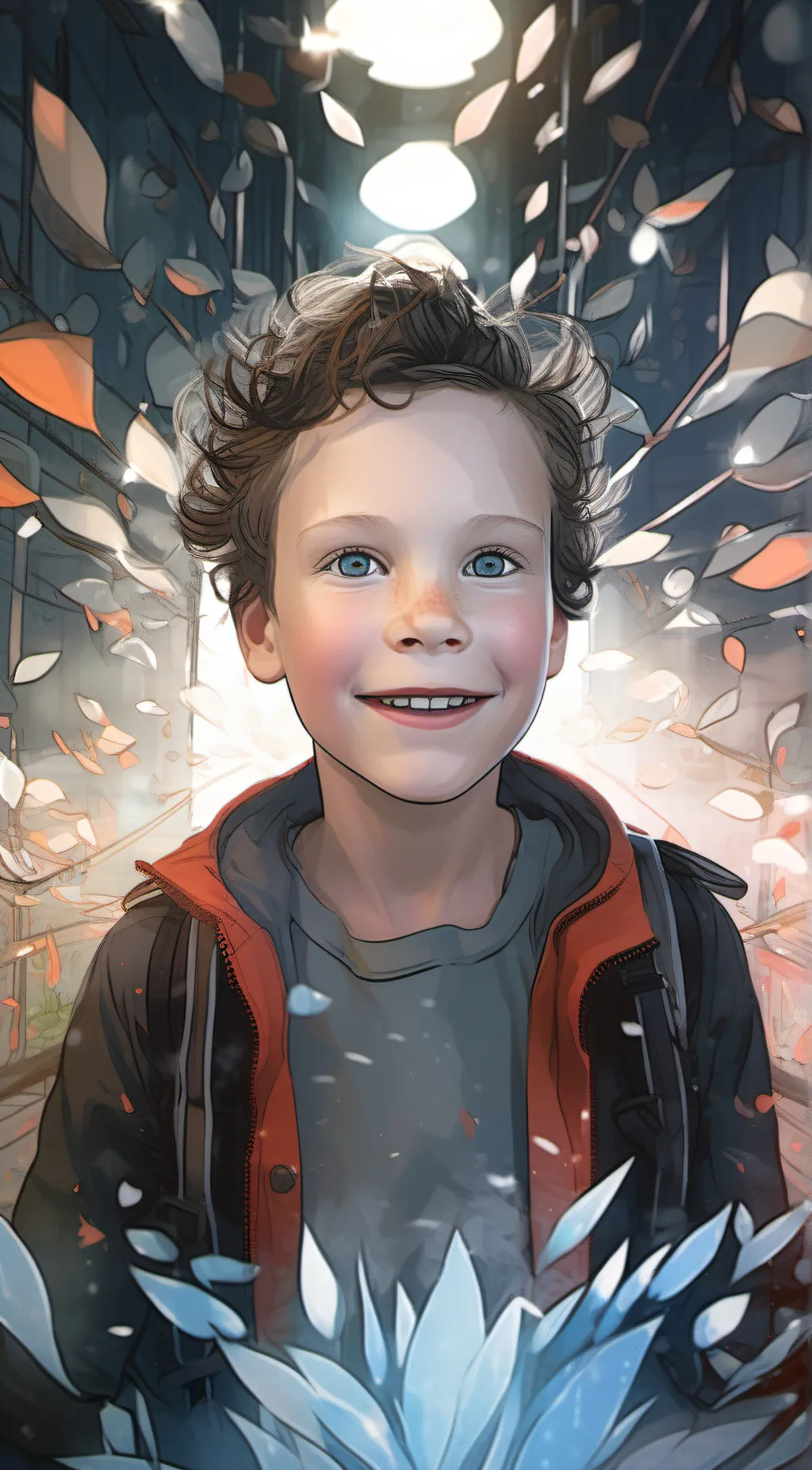 ai character: copper budd background