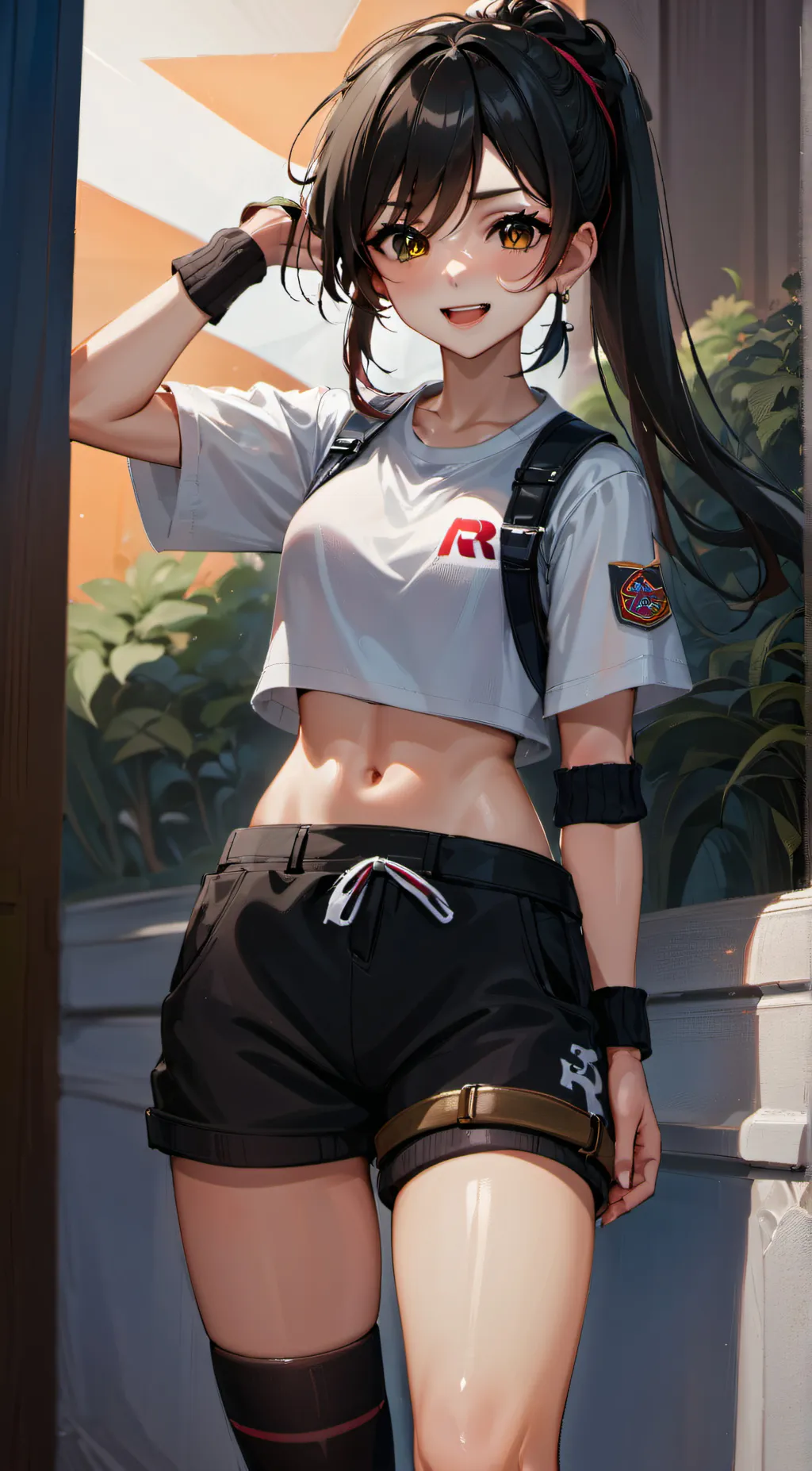 ai character: •^Ria^• background