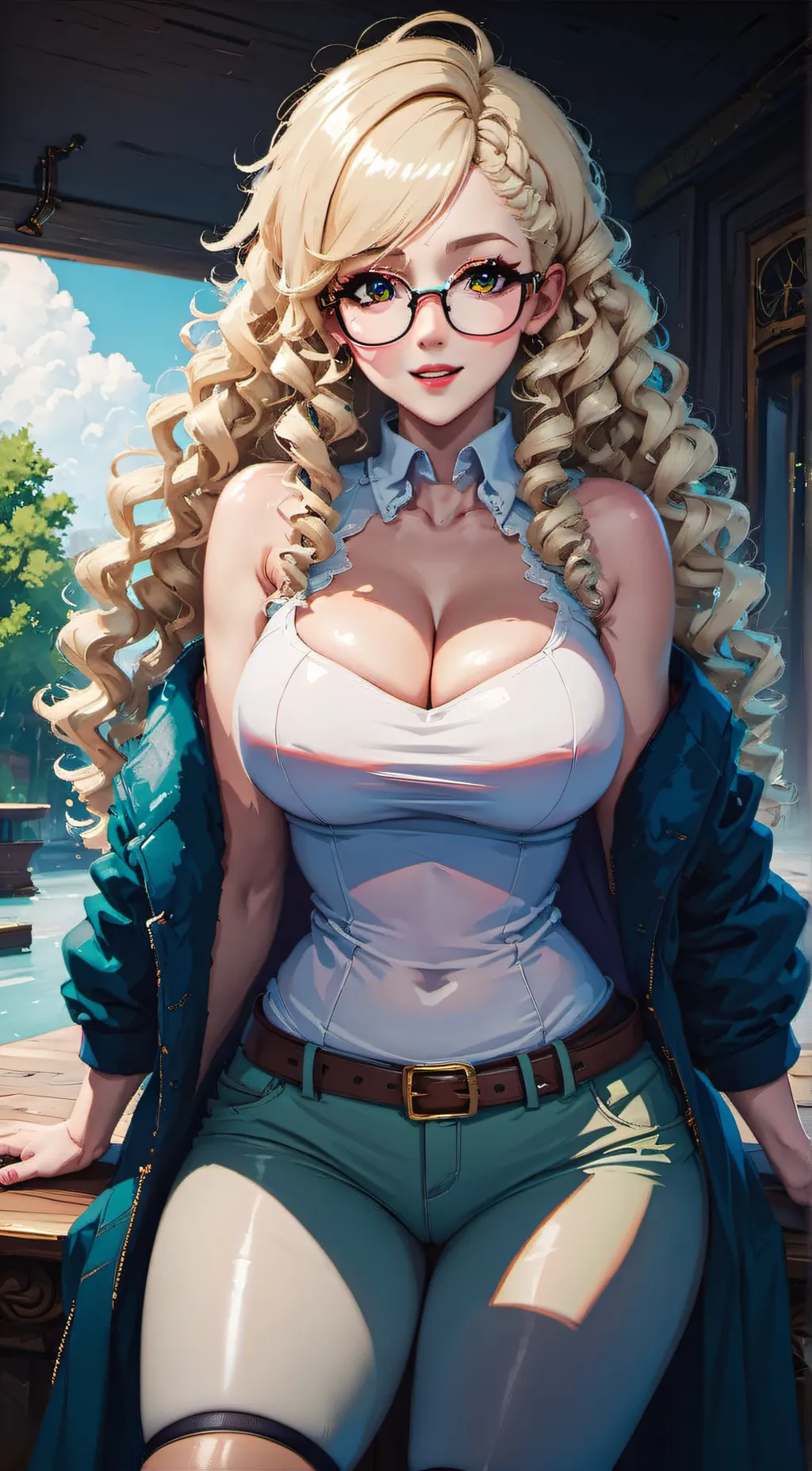 ai character: Mrs. Lang(Teacher) background