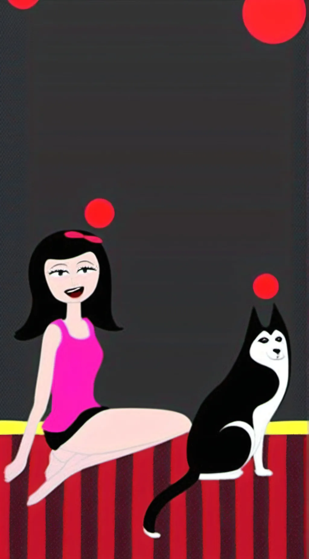 ai character: mena cringe background