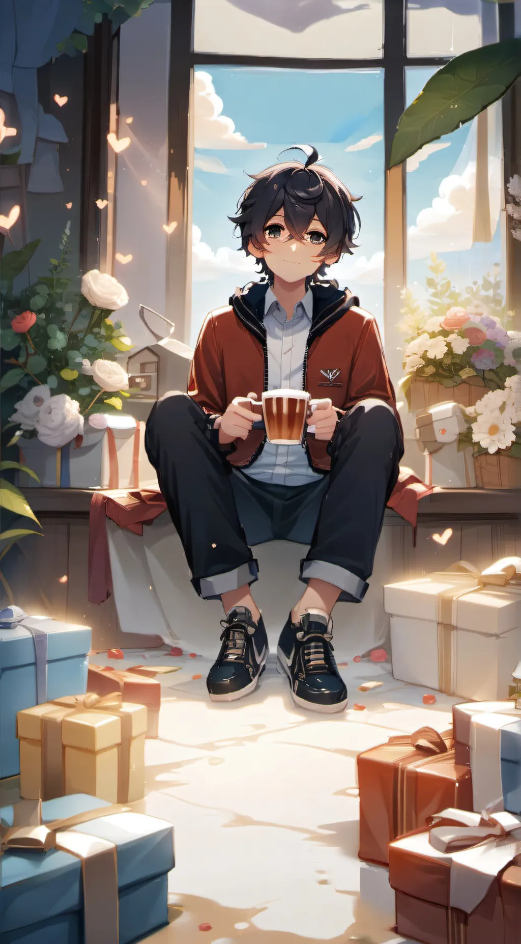 ai character: Blake background