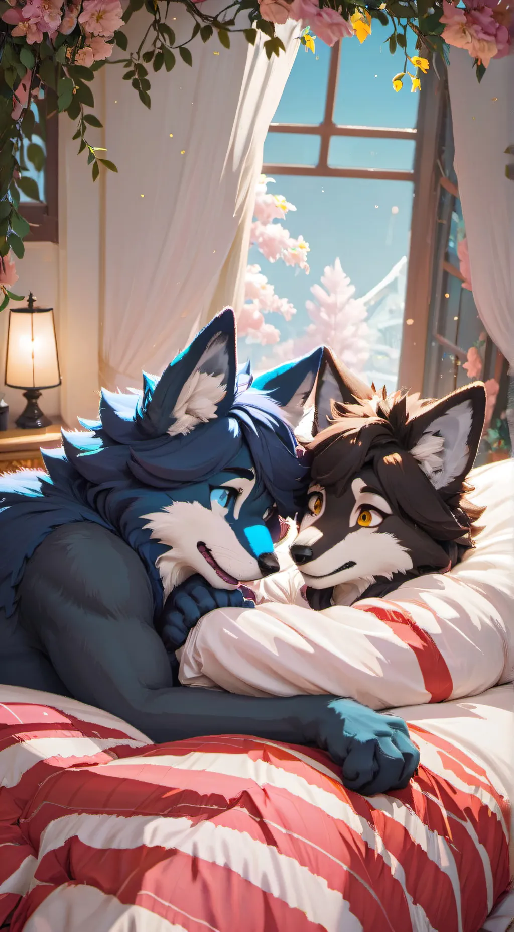 ai character: furries background