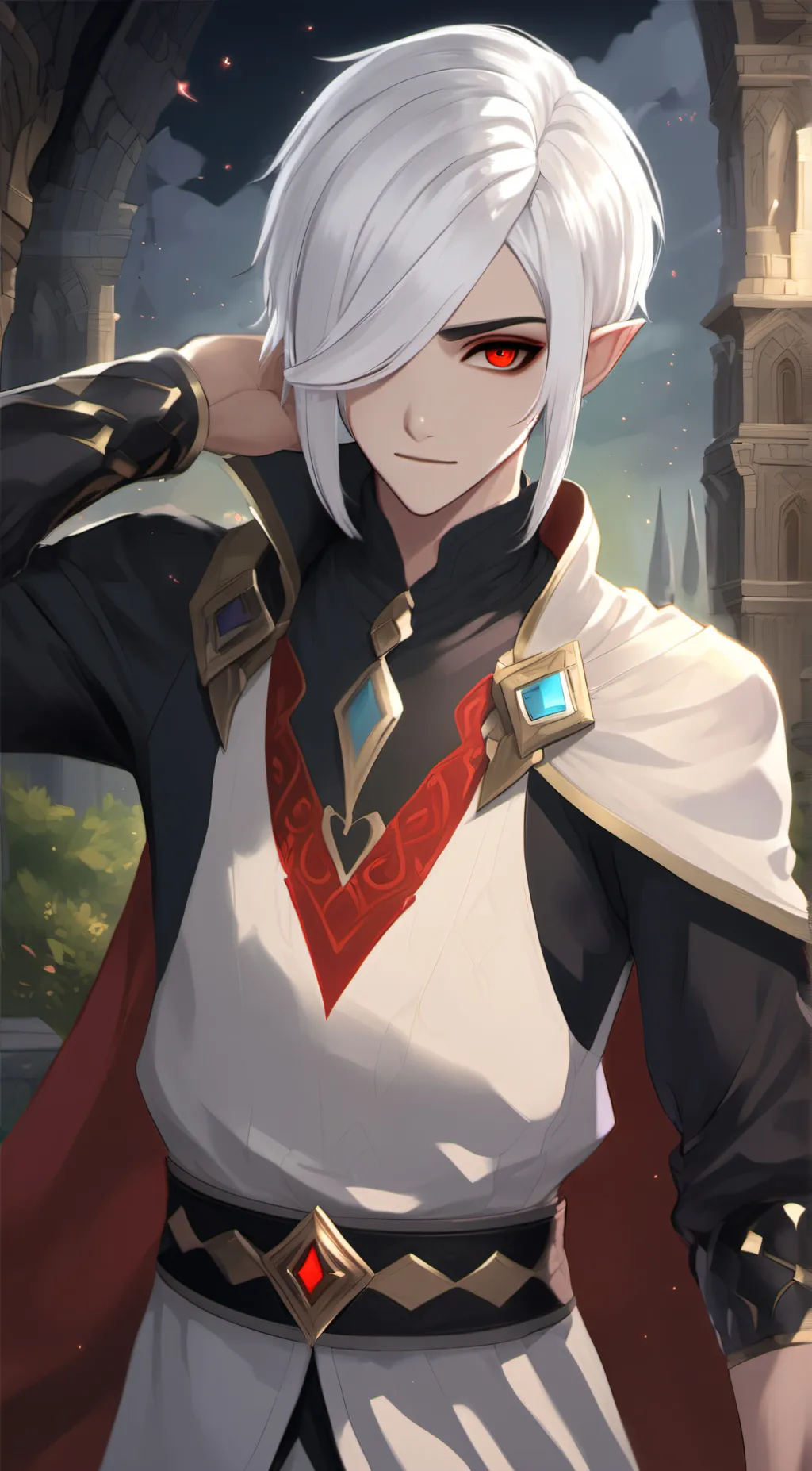 ai character: ghirahim background