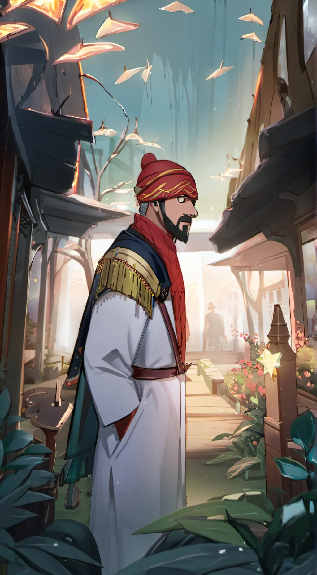 ai character: JERRICK  background