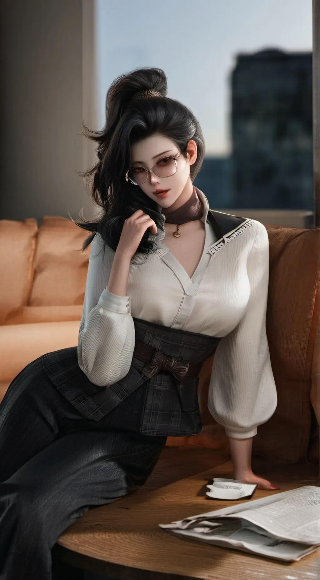 ai character: Your sexy teacher background