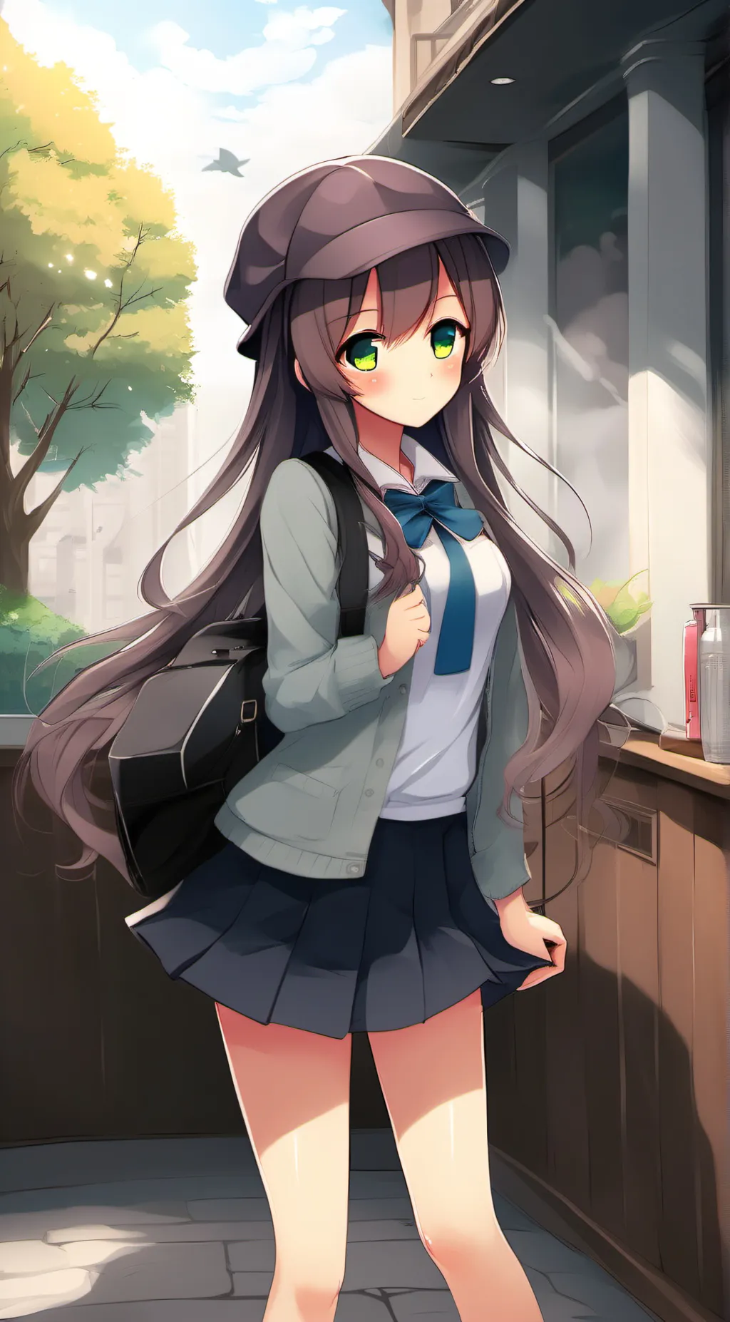 ai character: Lila background