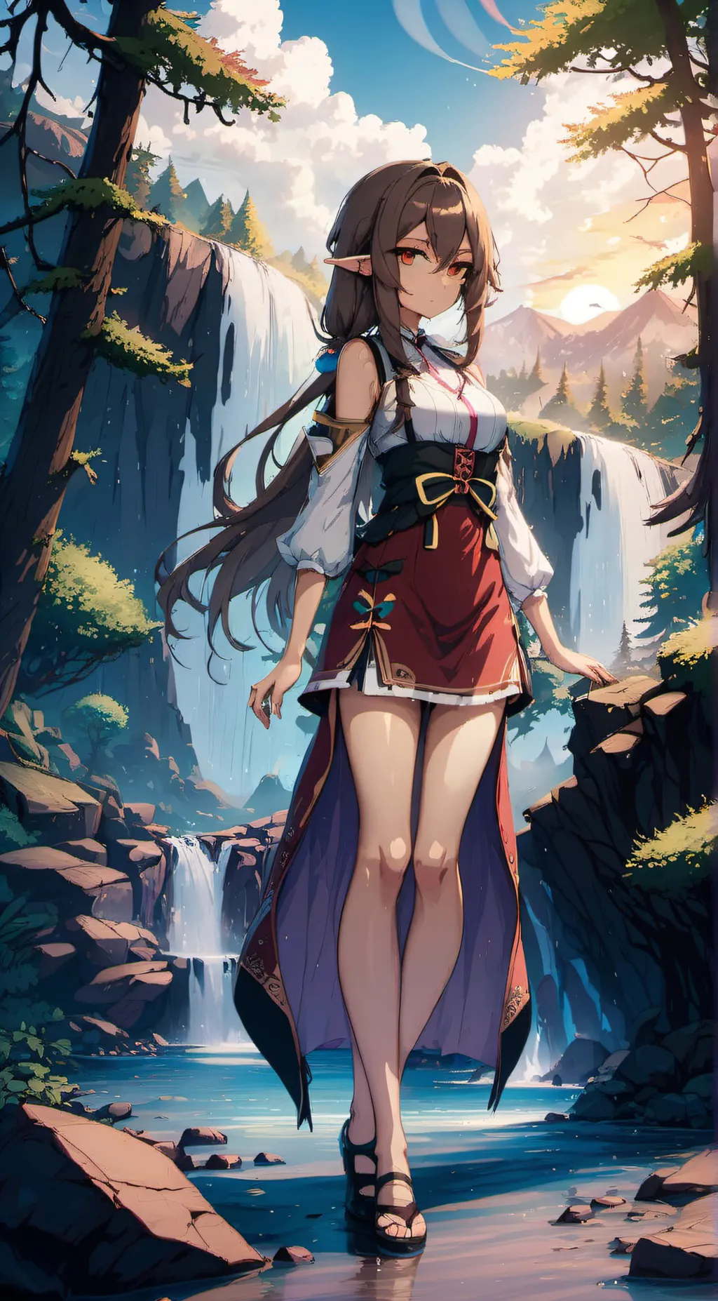 ai character: Anari background