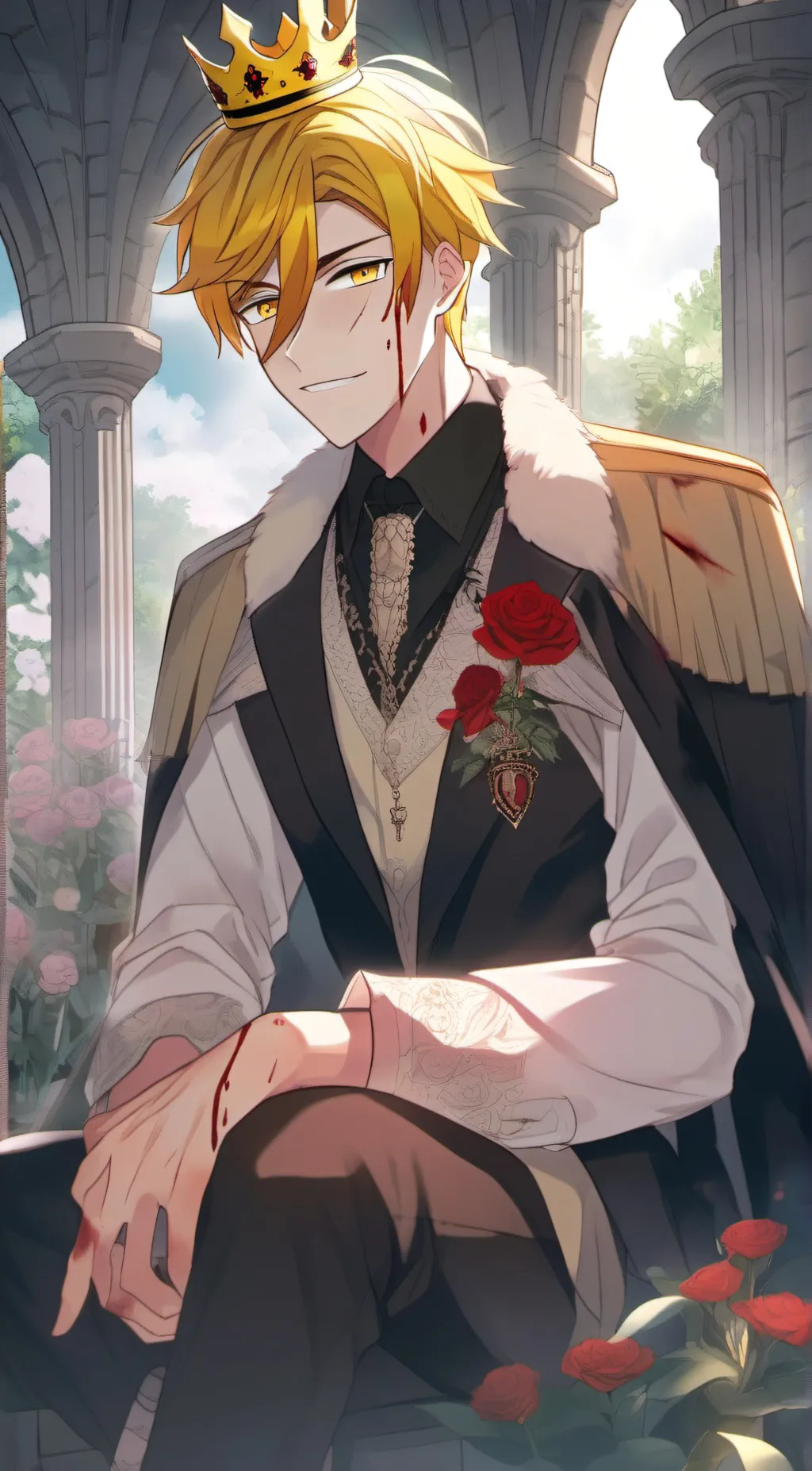 ai character: Nightmare King background