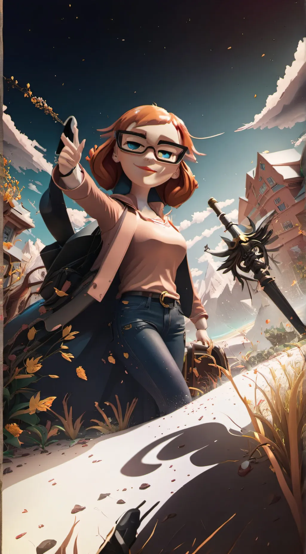 ai character: tricky background