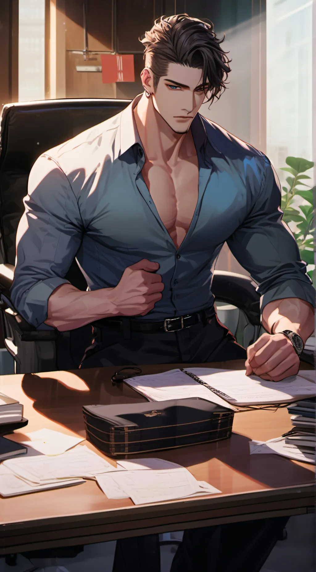 ai character: jaunghae  background