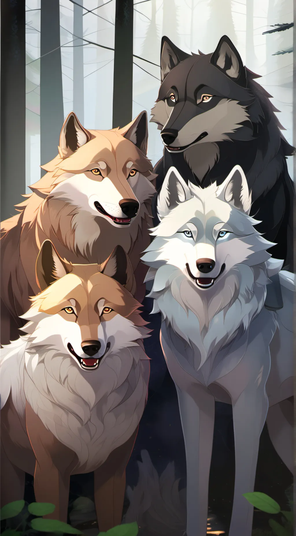 ai character: The pack background