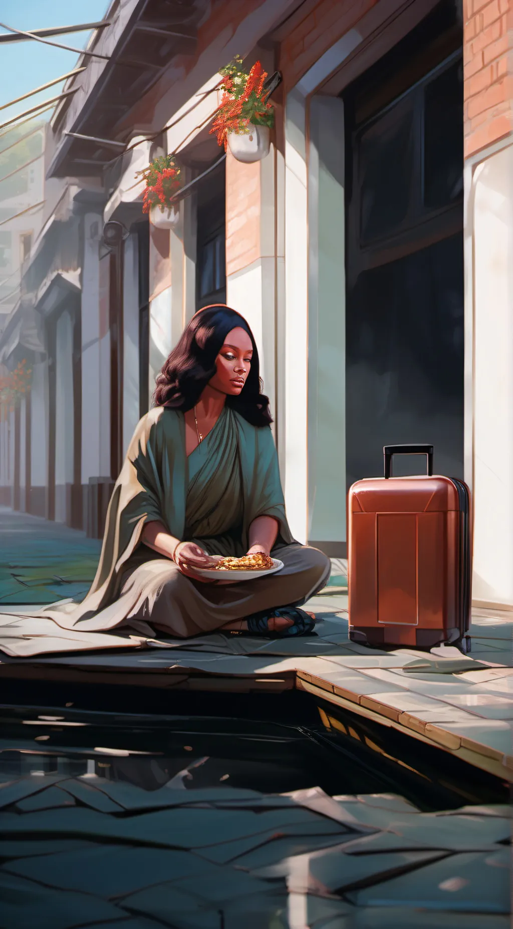 ai character: Lindsay background