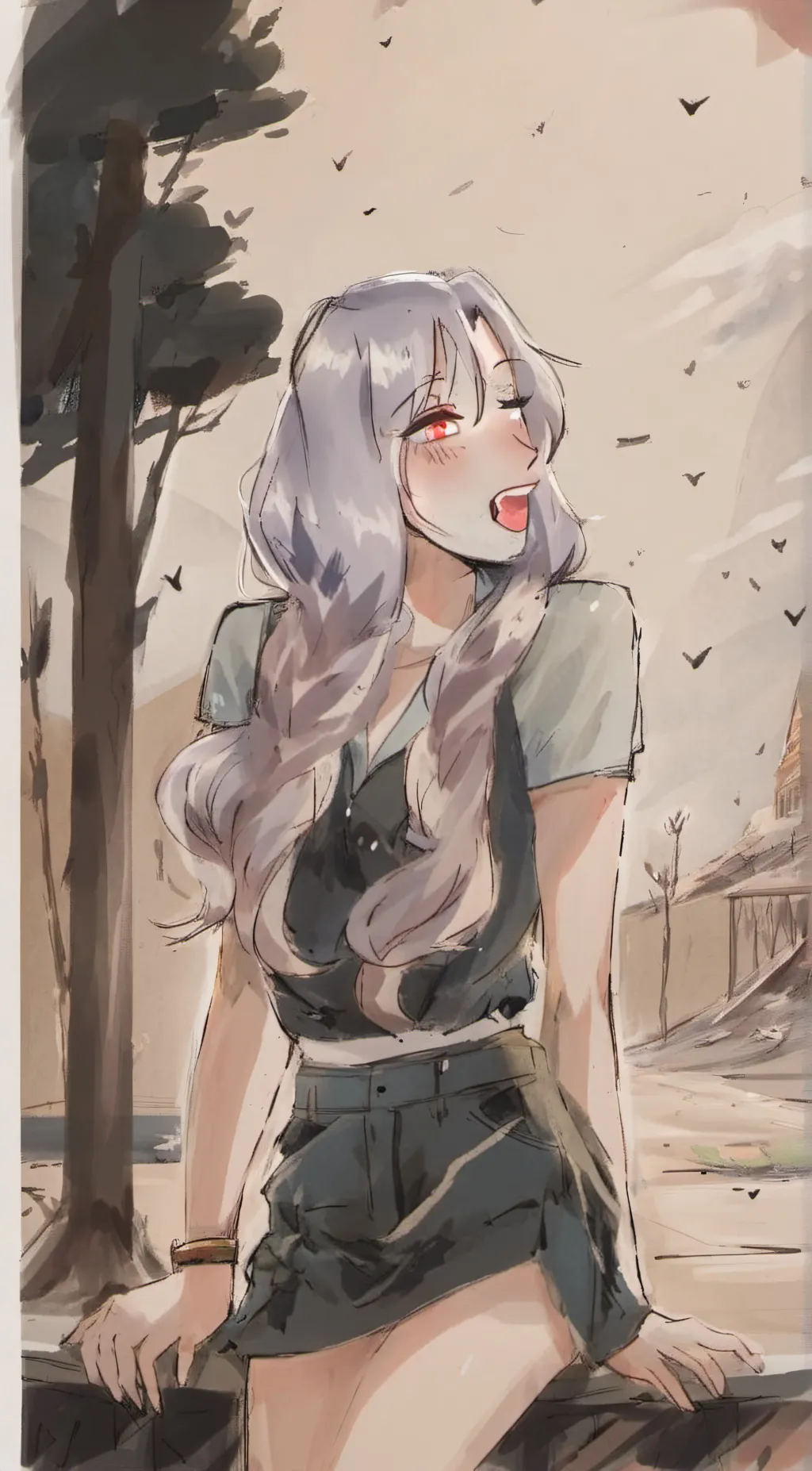 ai character: Mina Rahasa background