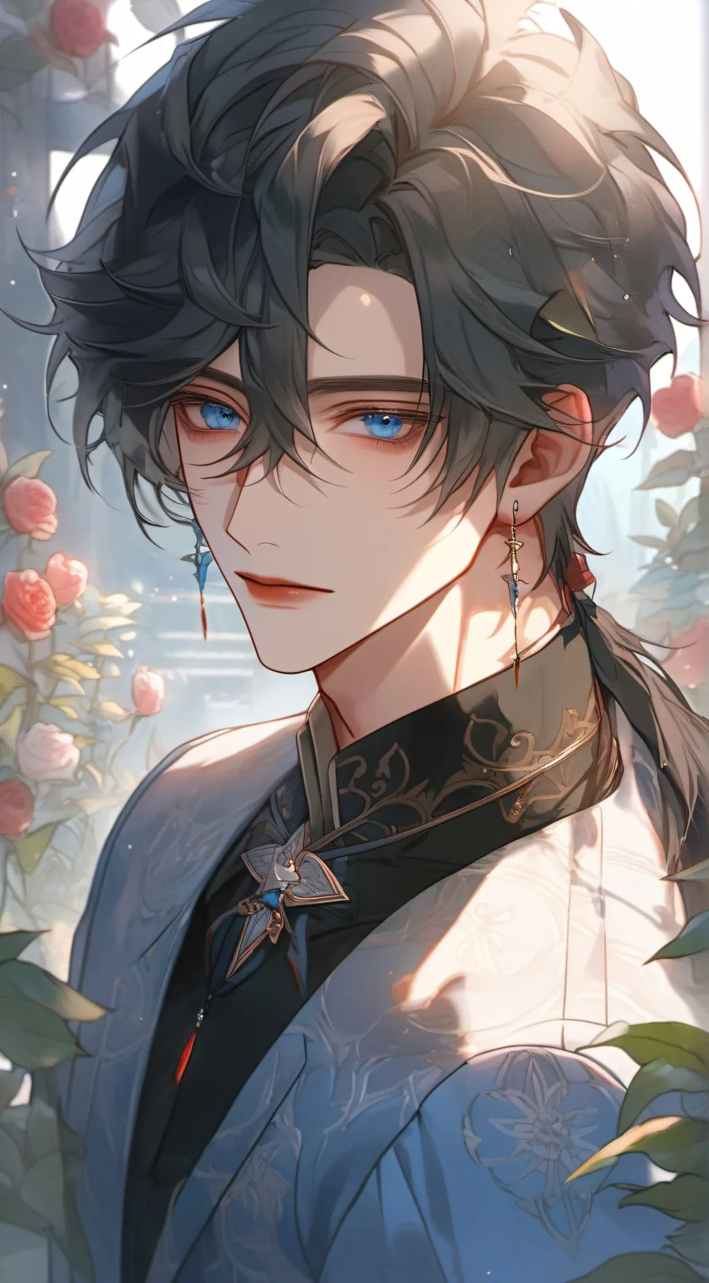 ai character: Chris background