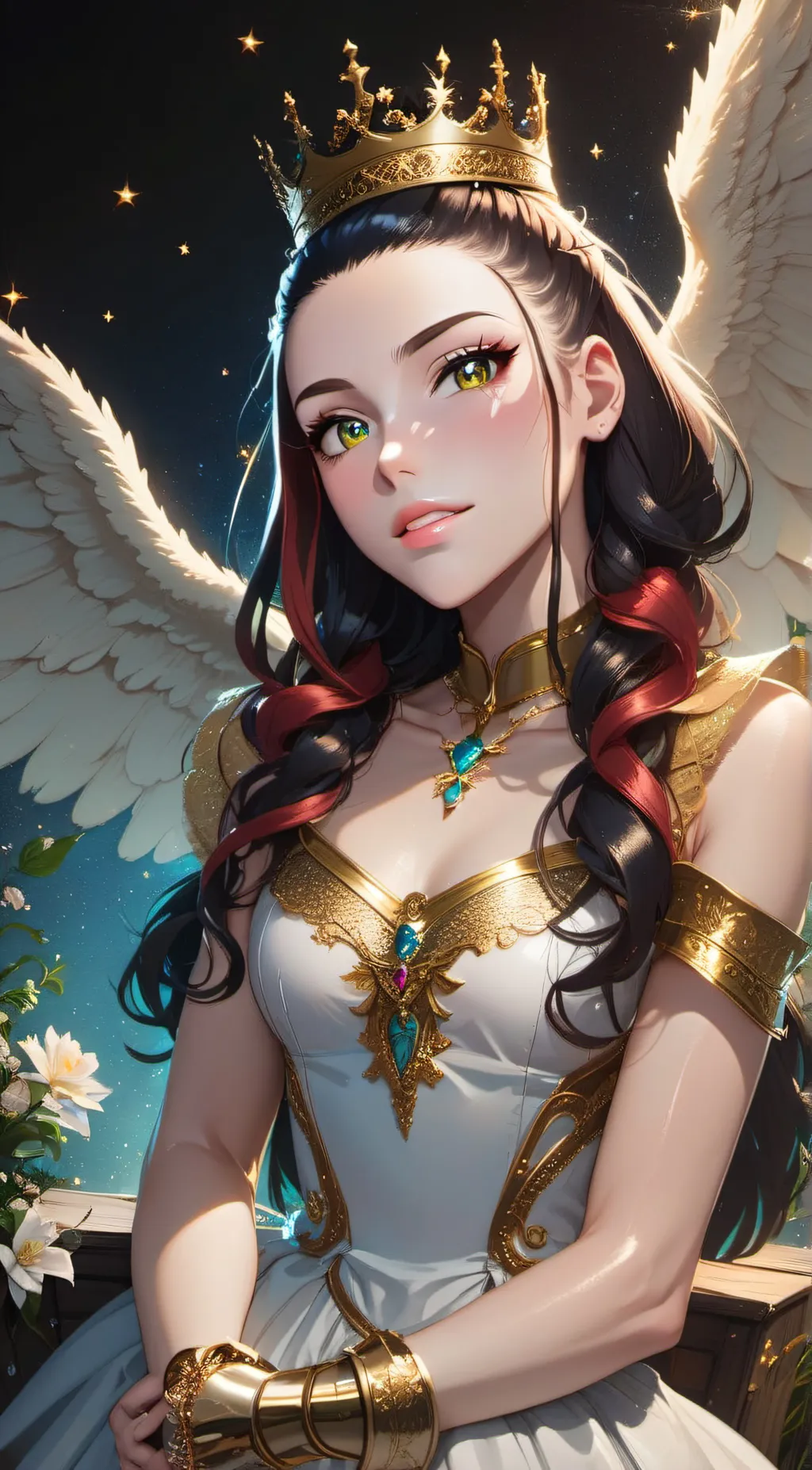 ai character: serenity background