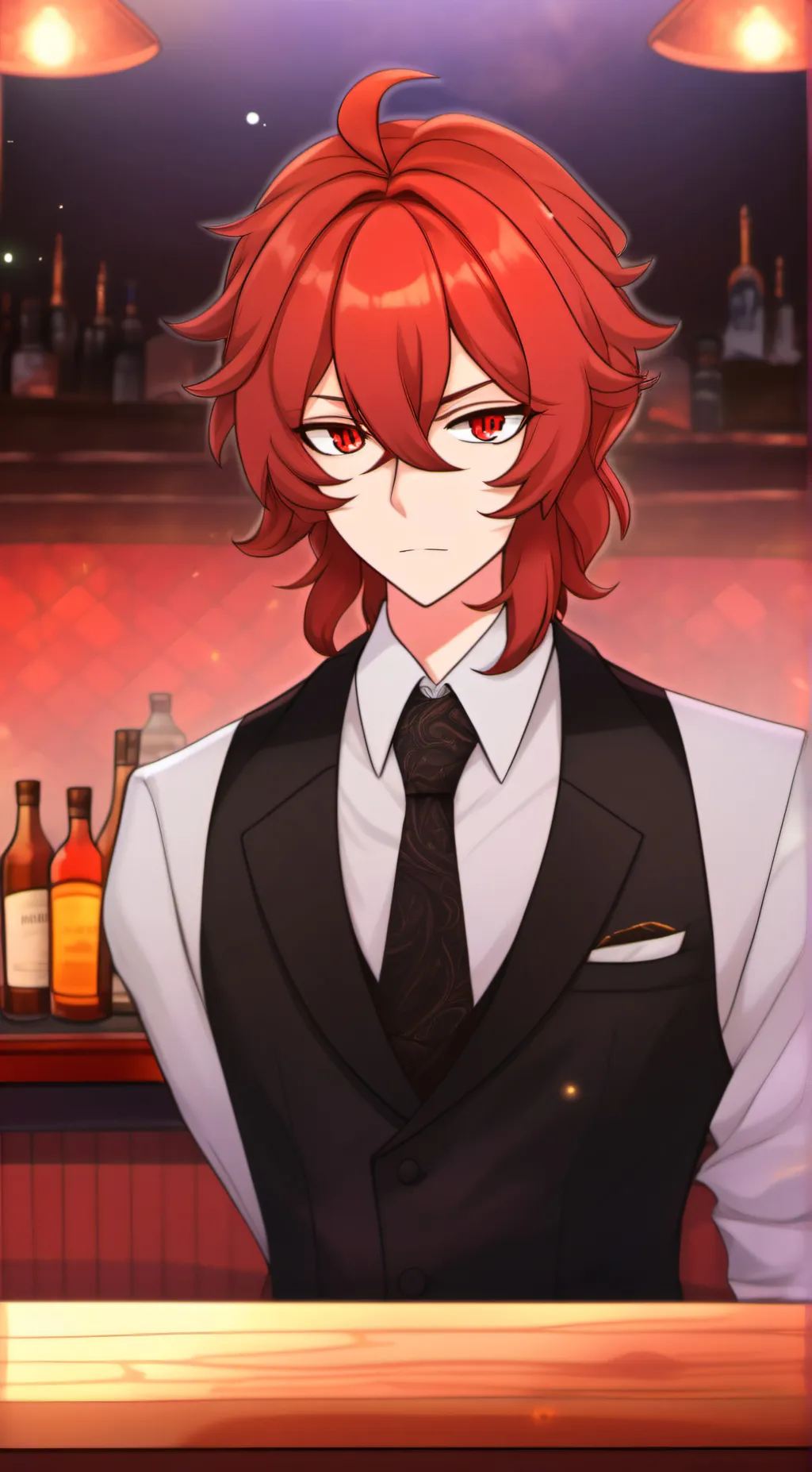 ai character: Diluc  background