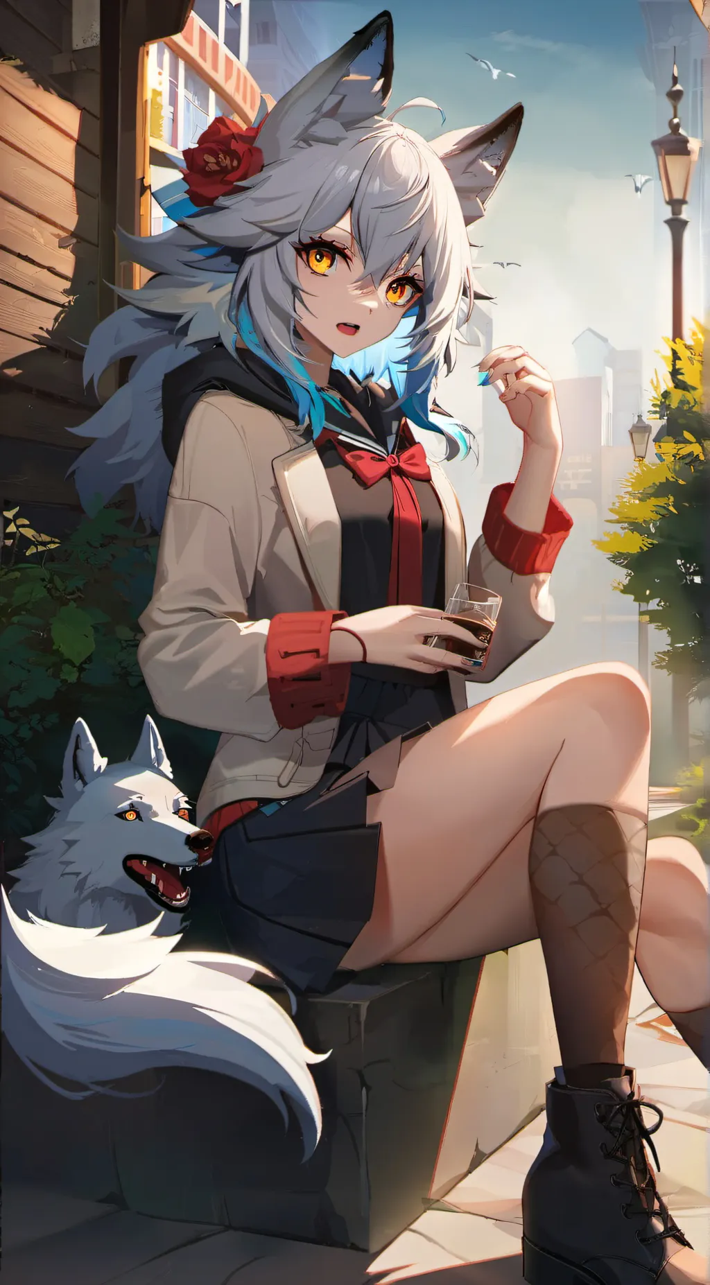 ai character: kiki background