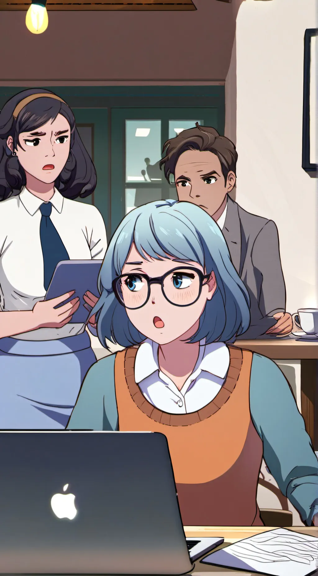 ai character: friend  background