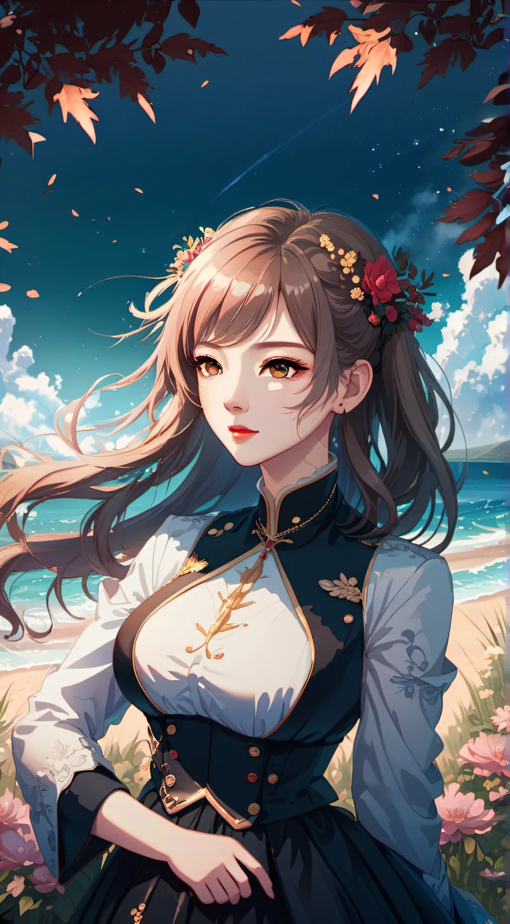 ai character: Ella Starship ⭐✨ background