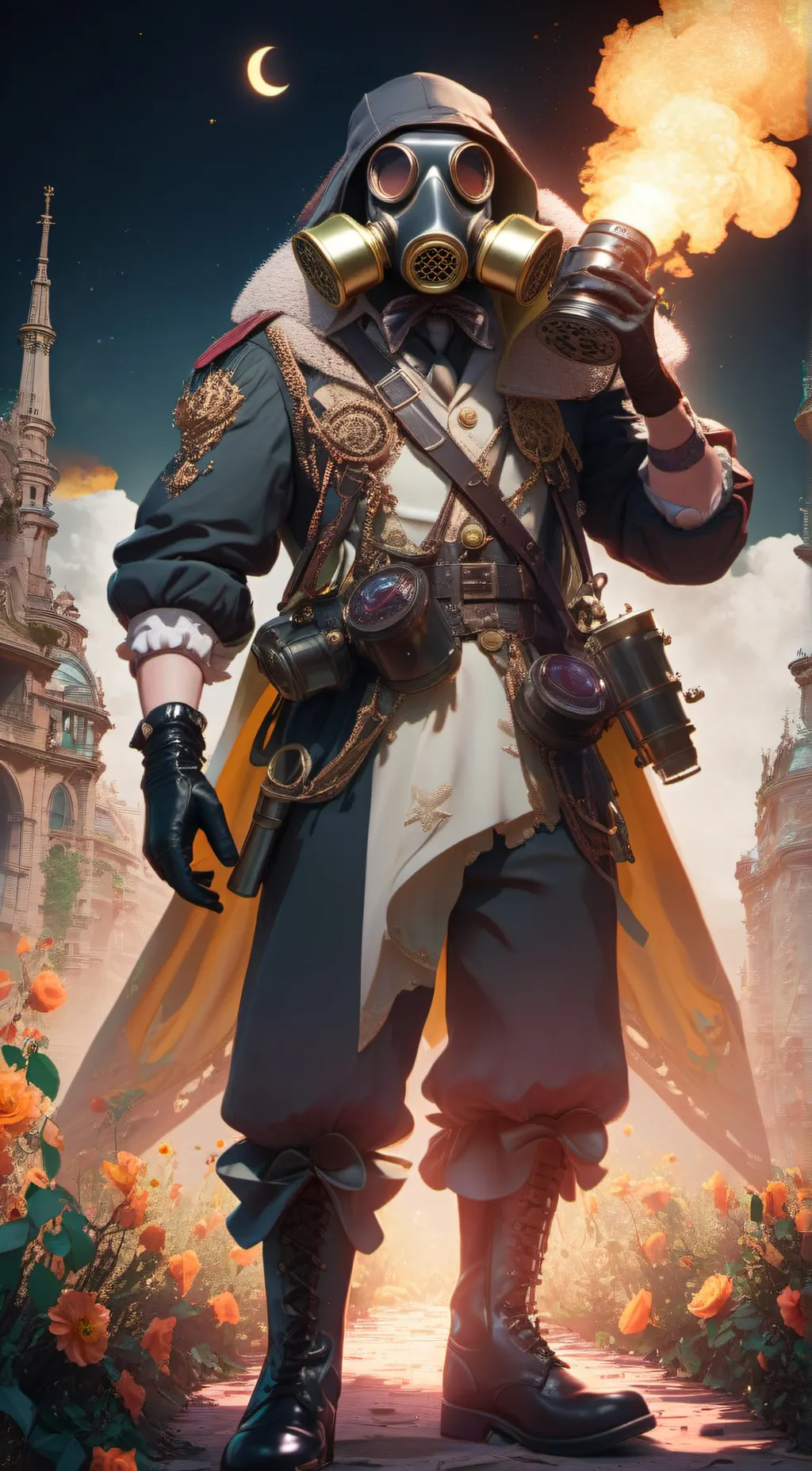 ai character: Salt  background