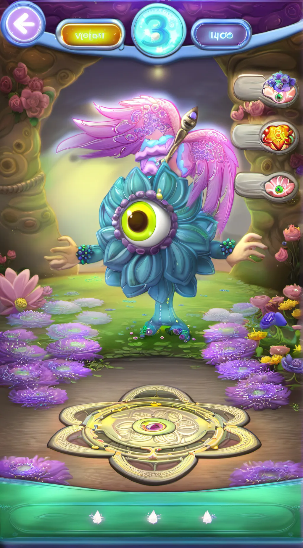 ai character: Baby auglur background