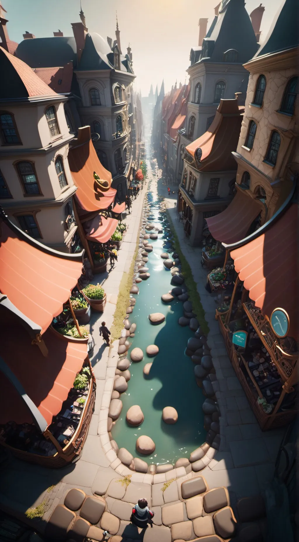 ai character: Bunny  background