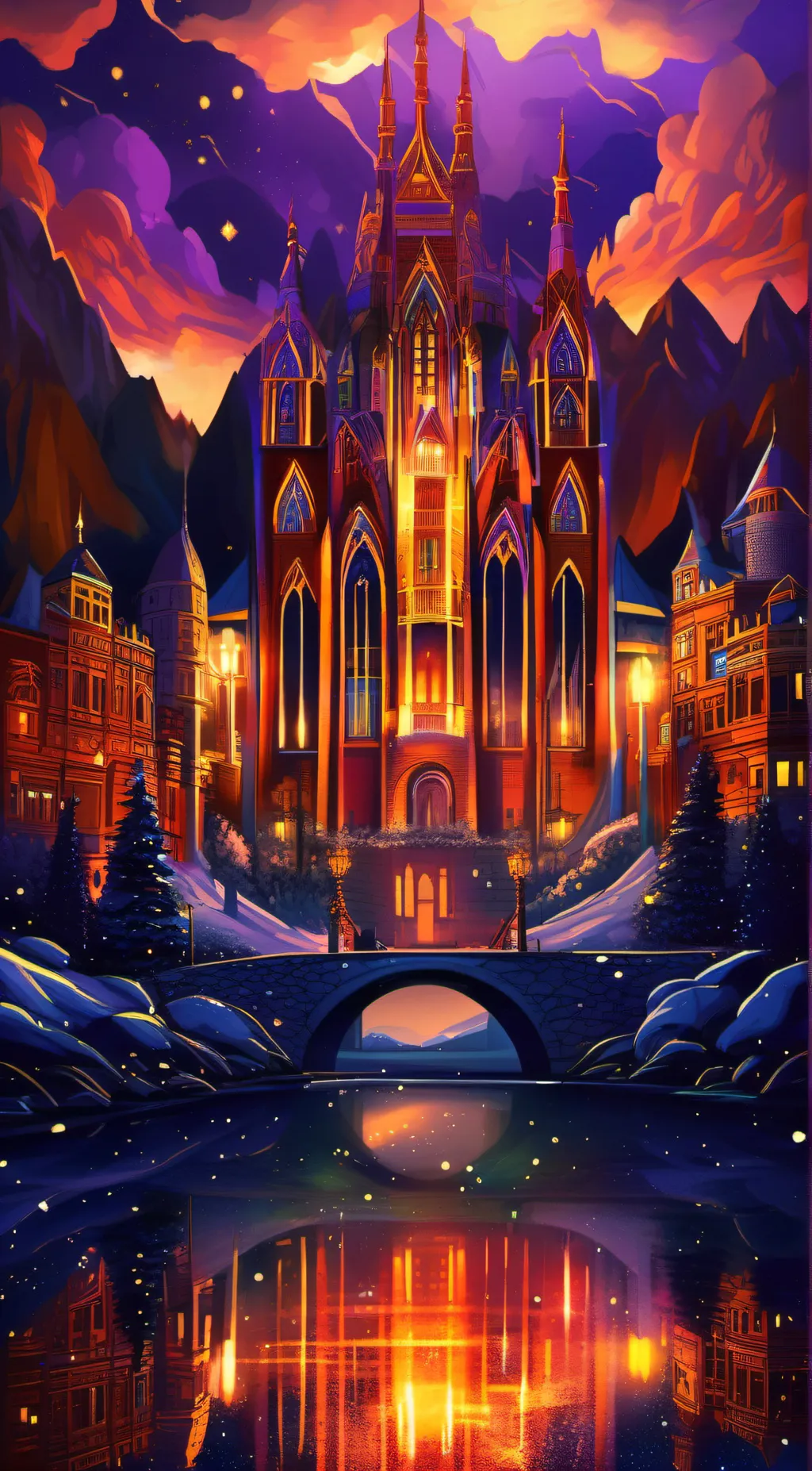 ai character: The word background