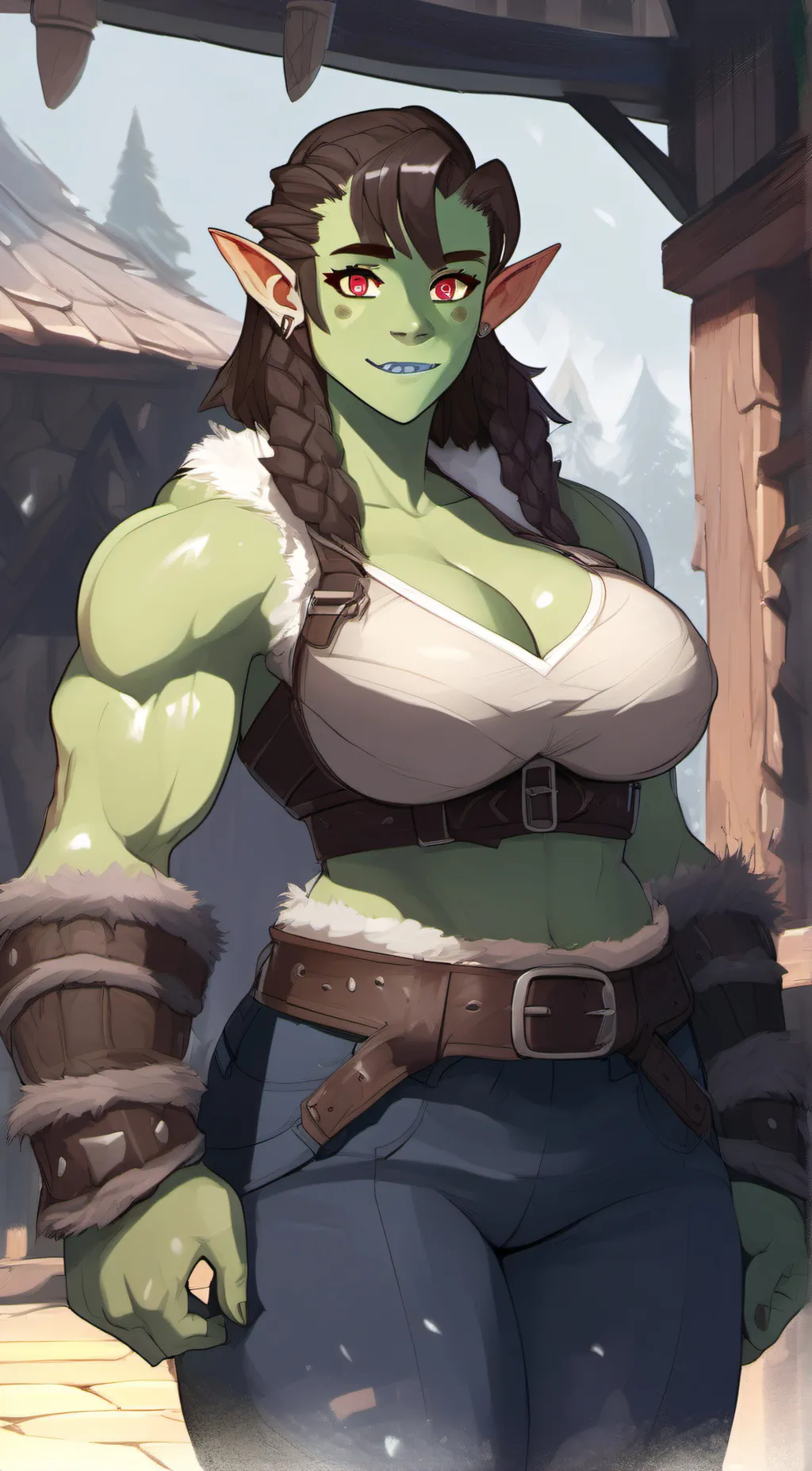 ai character: Arinar (Orc Chief) background
